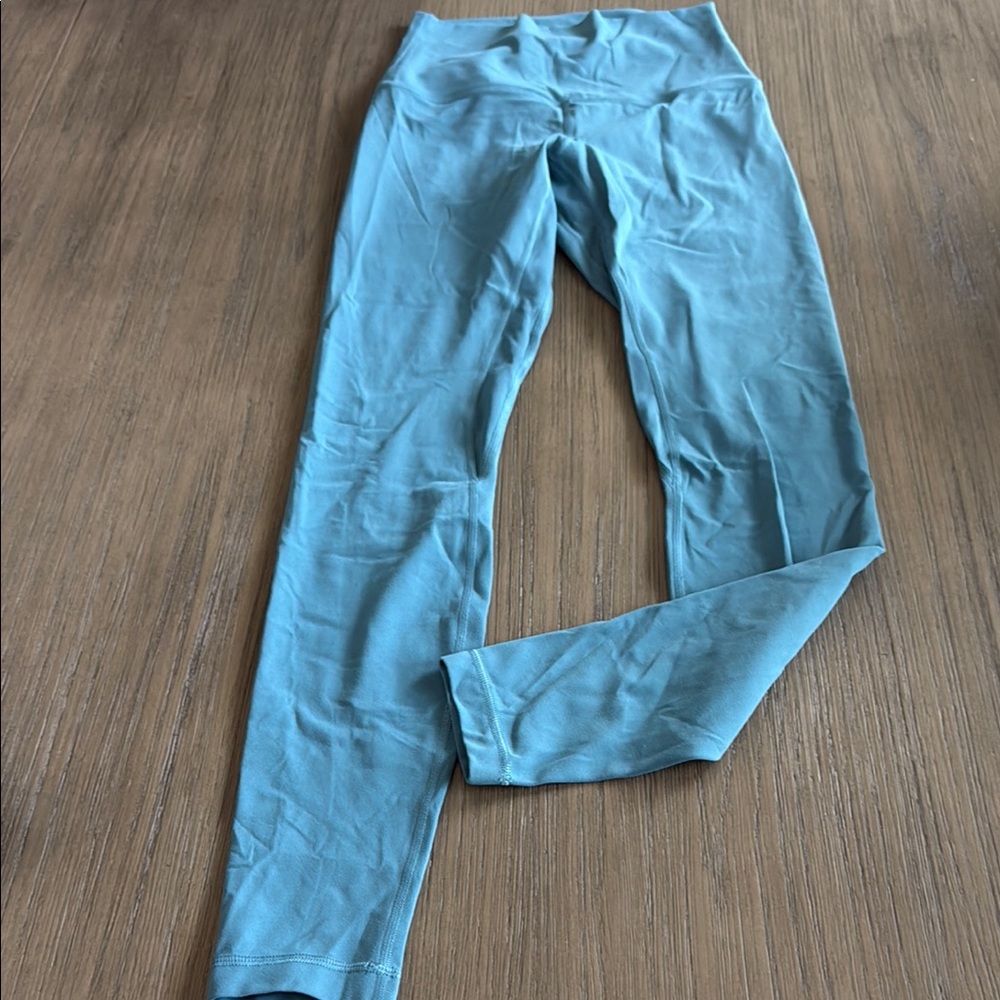 lululemon athletica Align High Waisted 28" Desert Teal Leggings